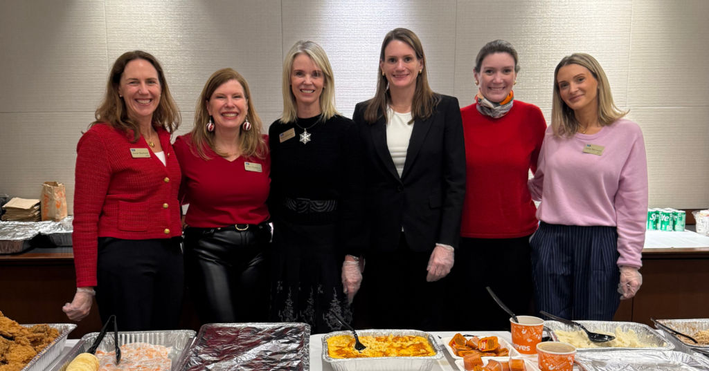 Board members at the 2025 Women's Clinic Holiday Party